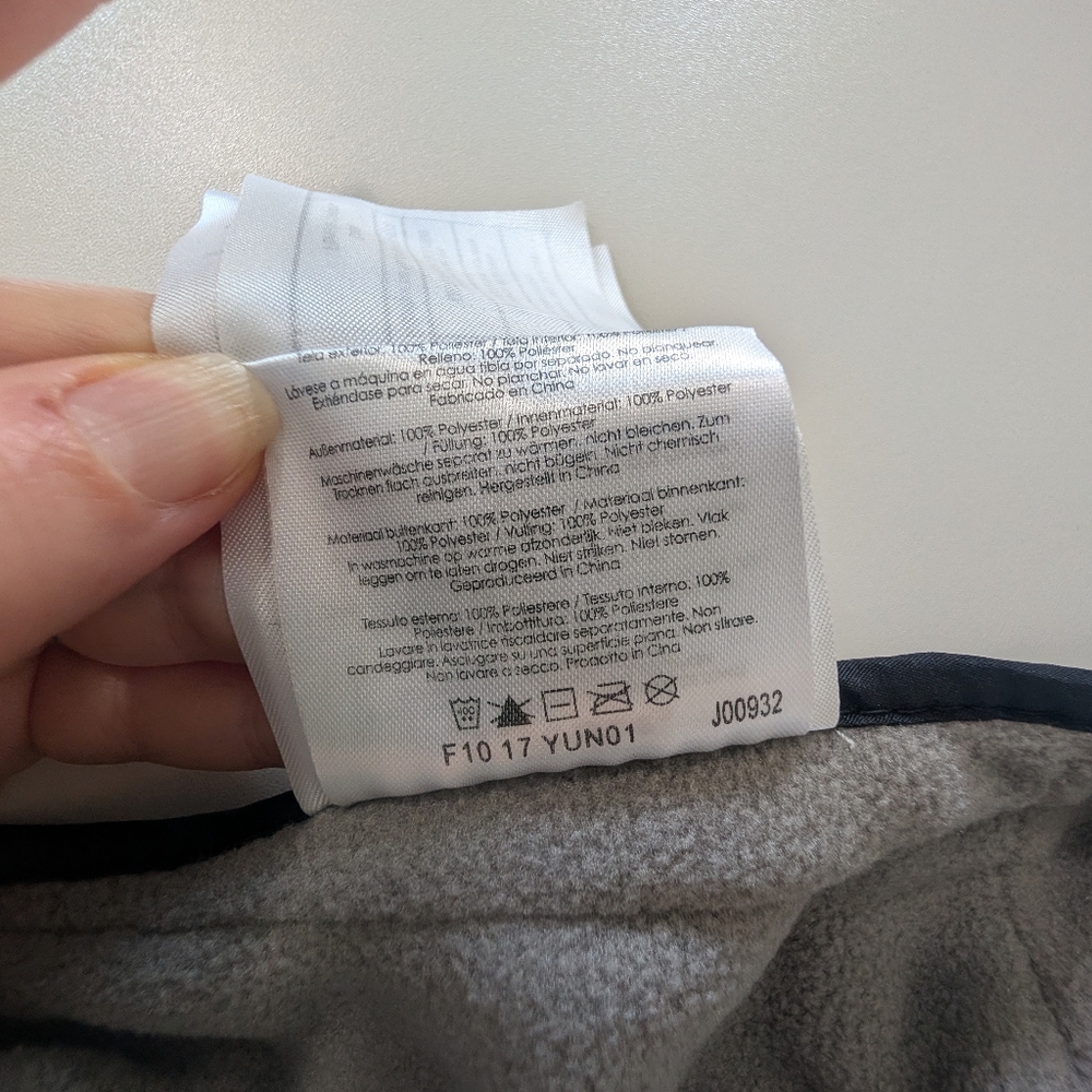 JJ Cole BundleMe Infant Car Seat Cover Black Quilted Fleece - Picture 5 of 7
